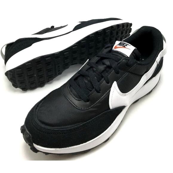 Size 10 Men Nike Waffle Debut Casual Sneakers Black (DH9522 001 ) main image 6